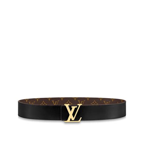Lv initiales 40mm reversible belt
